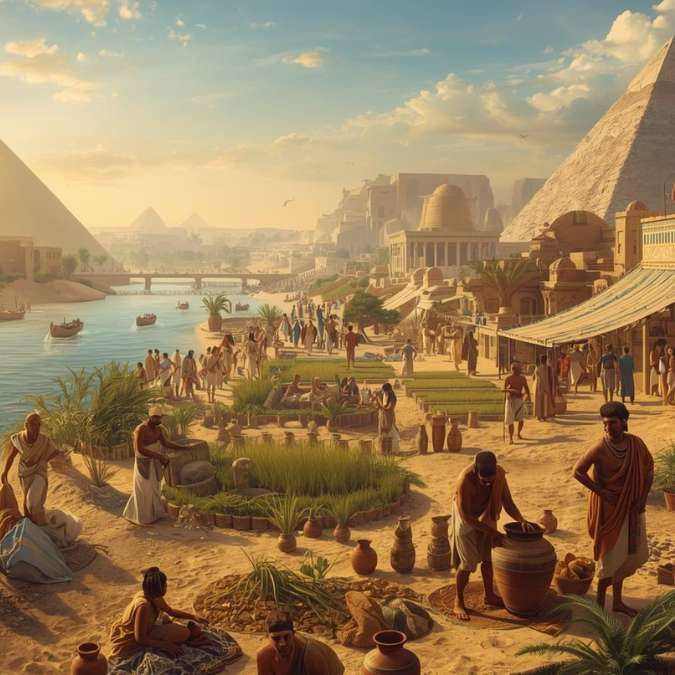 Cómo era la vida cotidiana en el Antiguo Egipto La vida en el Antiguo Egipto