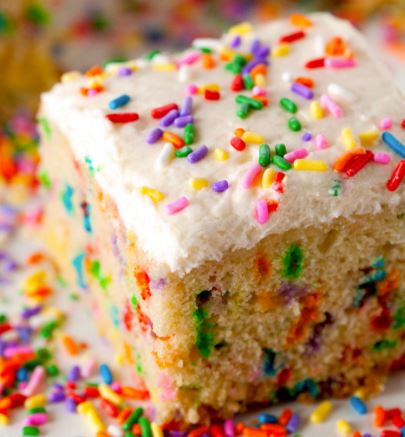 Descubrir 42+ imagen pastel confeti receta