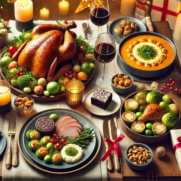 Menú, Keto, navidad, bajo en carbohidratos