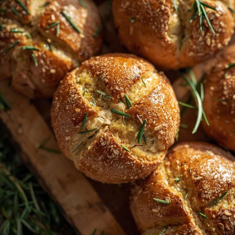 panecillos caseros aromatizados con romero y aceite de oliva panecillos con romero y aceite de oliva