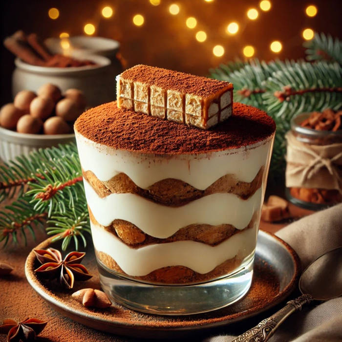 Tiramisú de Turrón, recetas navidad, 