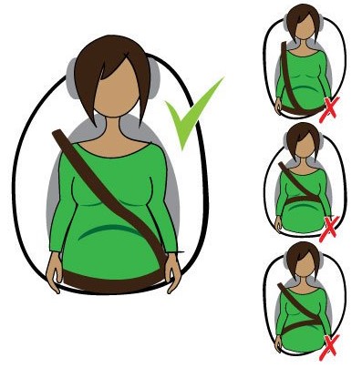 Embarazadas y cinturón de seguridad: consejos para llevarlo de
