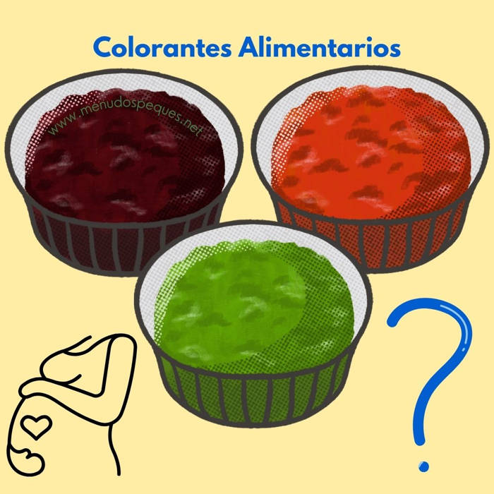 ¿Puede una mujer embarazada comer colorantes alimentarios? embarazo,