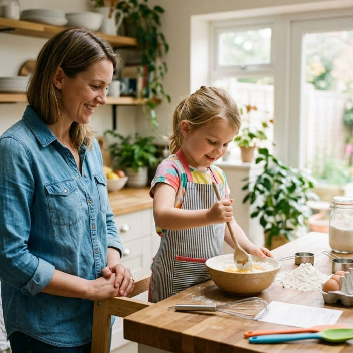 Qué es la autonomía infantil, por qué es importante. Tareas por edades, consejos crianza panda padres dejando hacer a sus hijos en casa