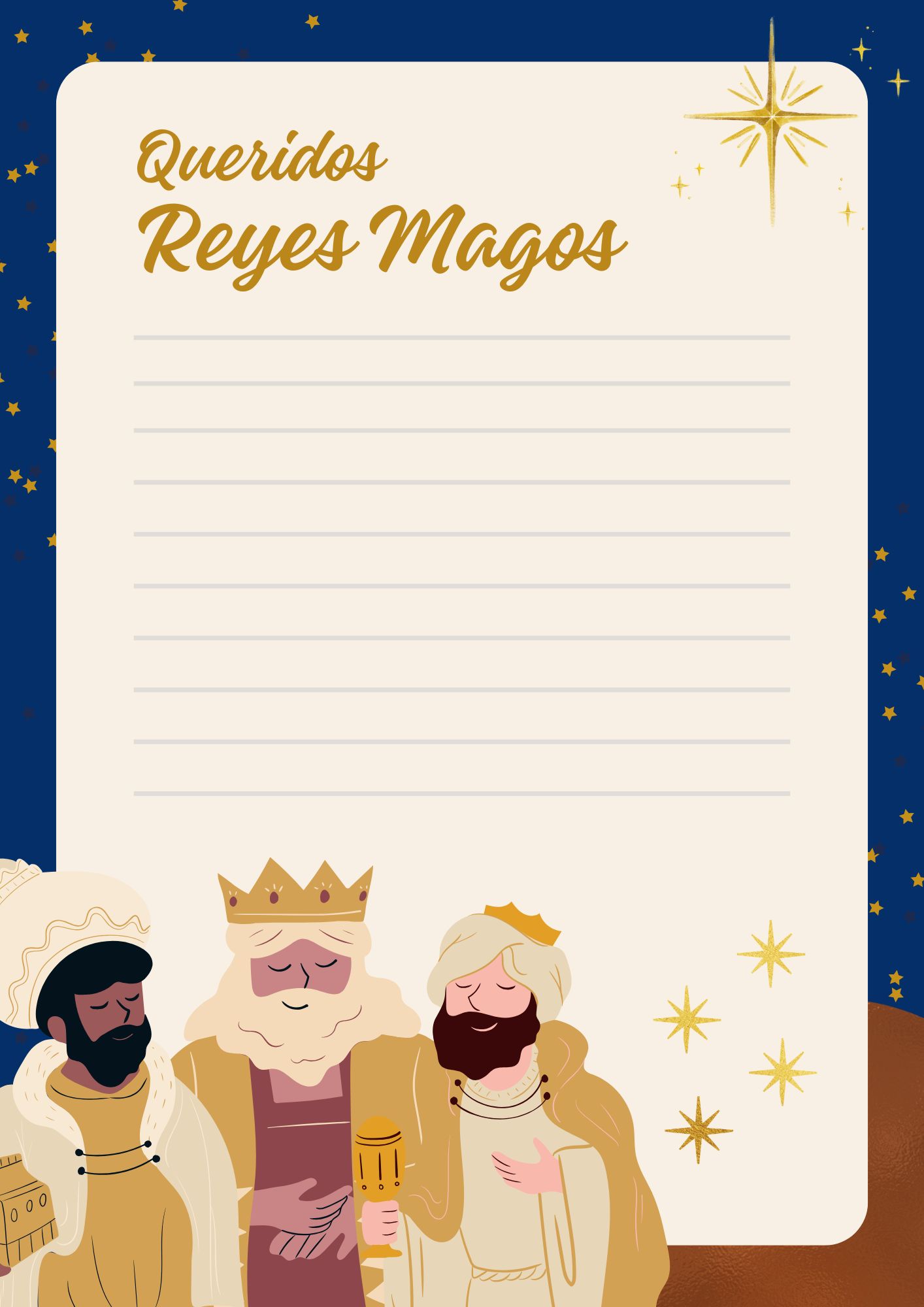 cartas para los reyes magos