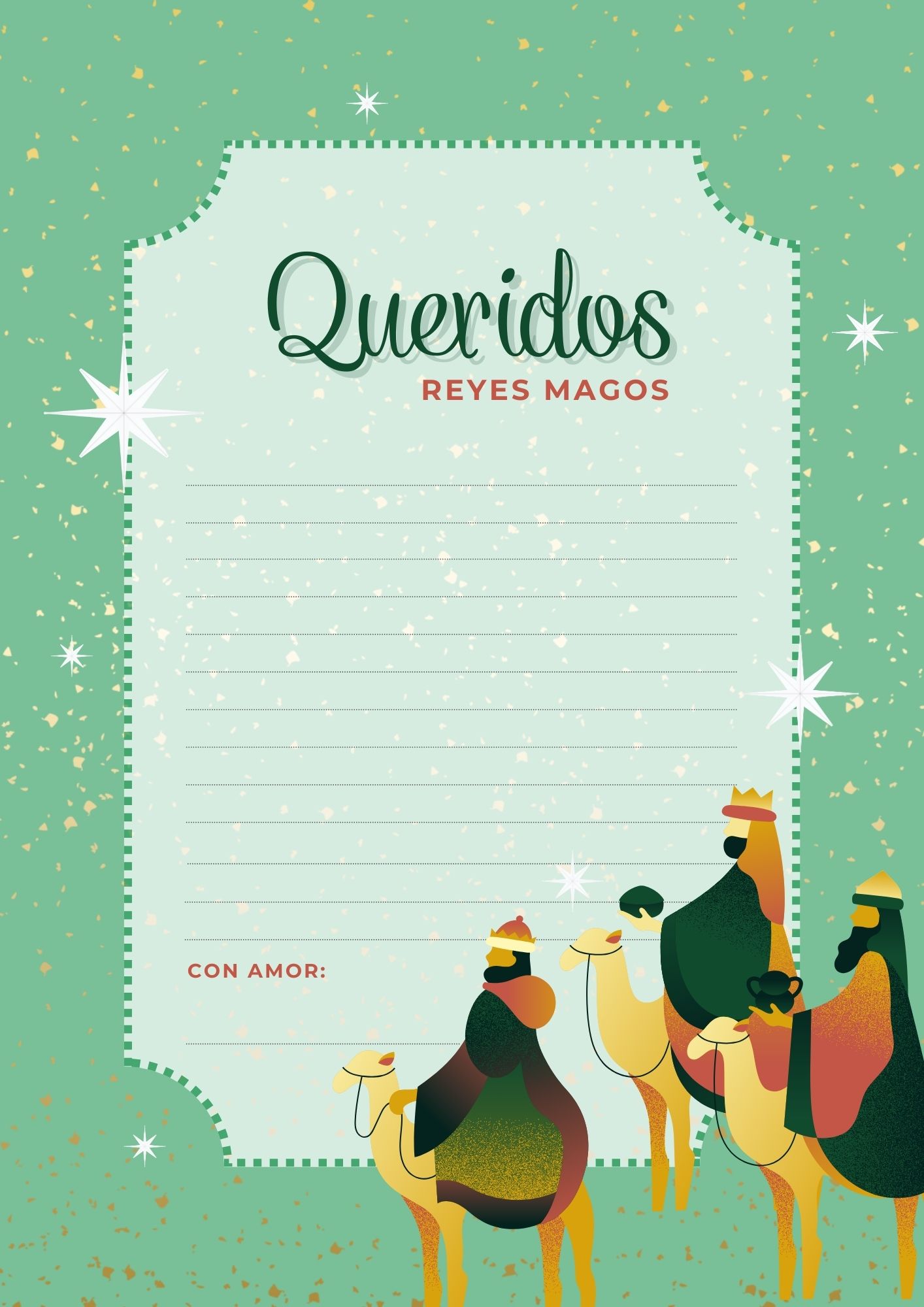 cartas para los reyes magos