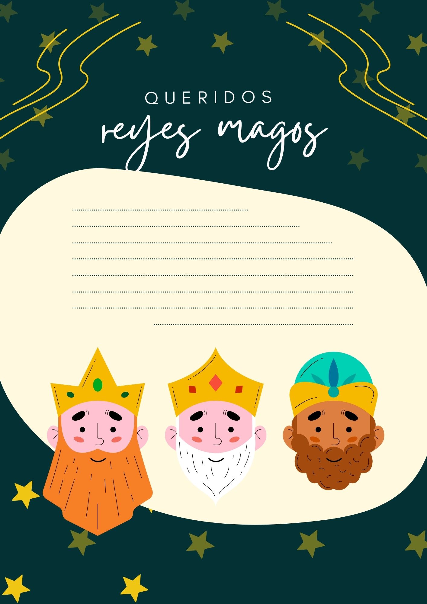 cartas reyes magos