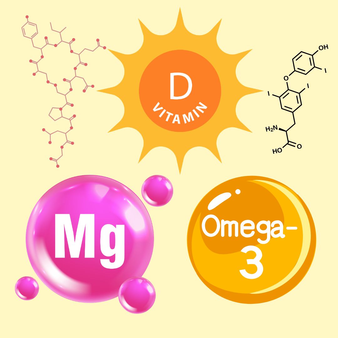 Magnesio, Omega-3 y Vitamina D